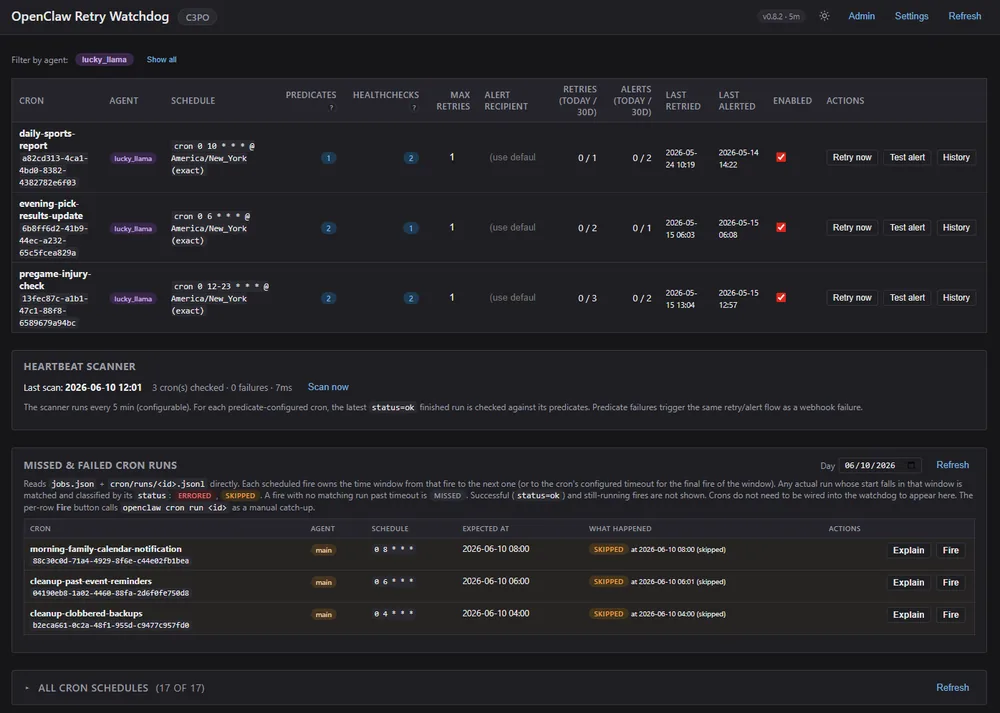 Retry Watchdog screenshot