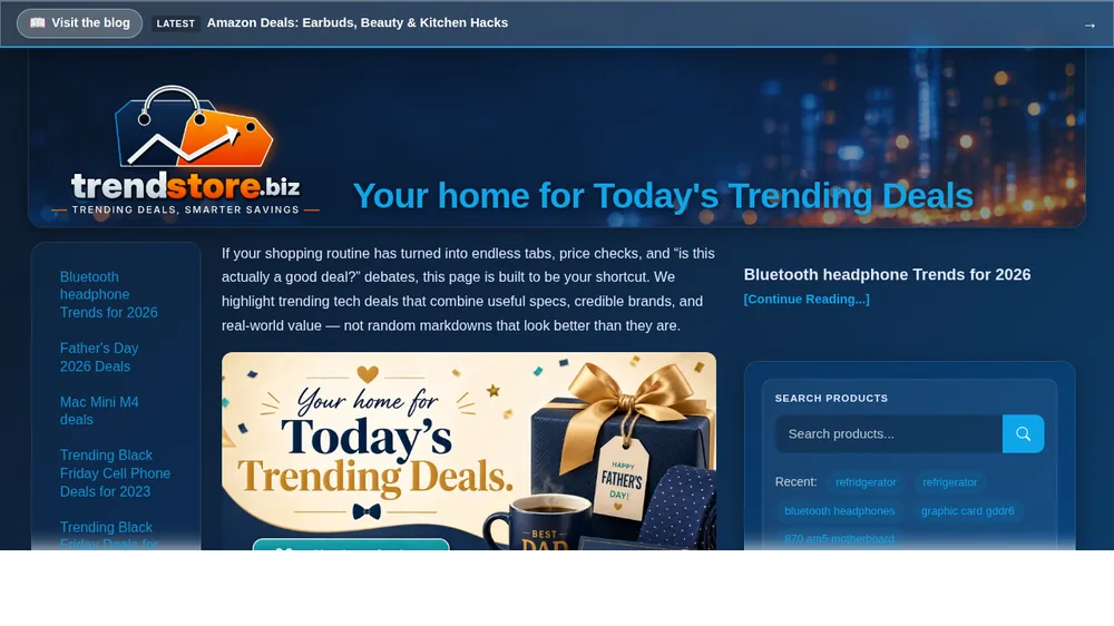 TrendStore screenshot